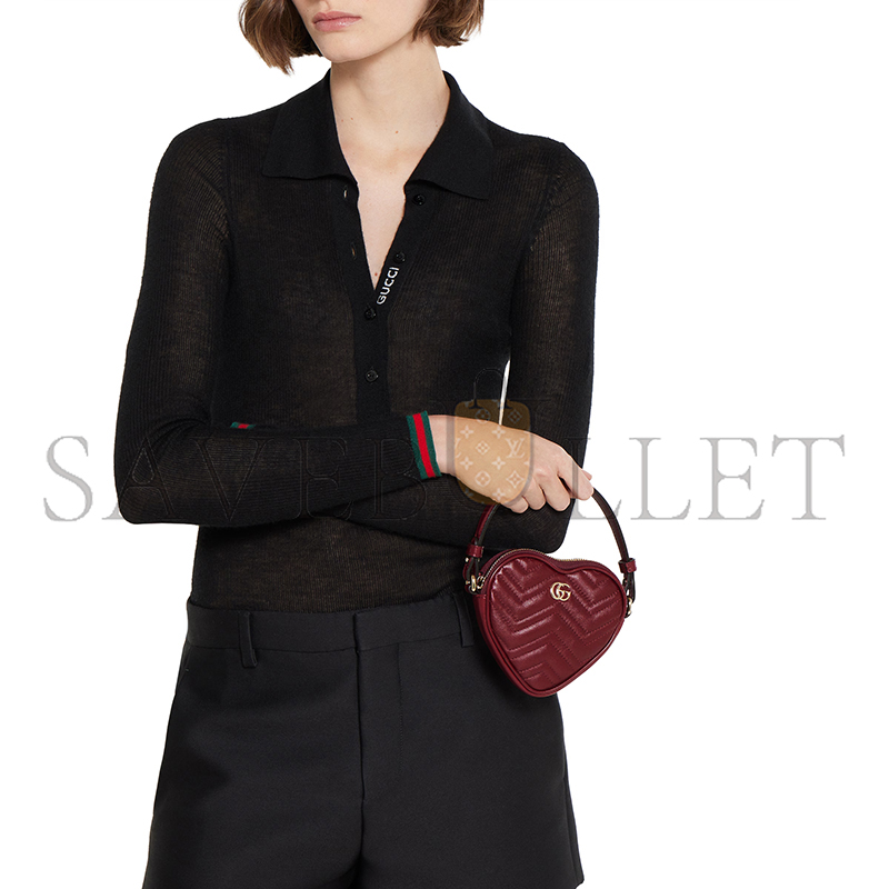 G*u*i gg marmont mini bag 837753 (13.5*11.5*2.5cm)